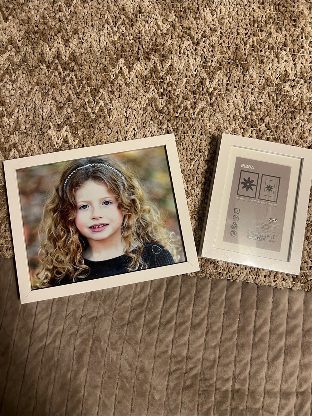 IKEA Ribba White Photo Frame Set - Simple Modern Frames